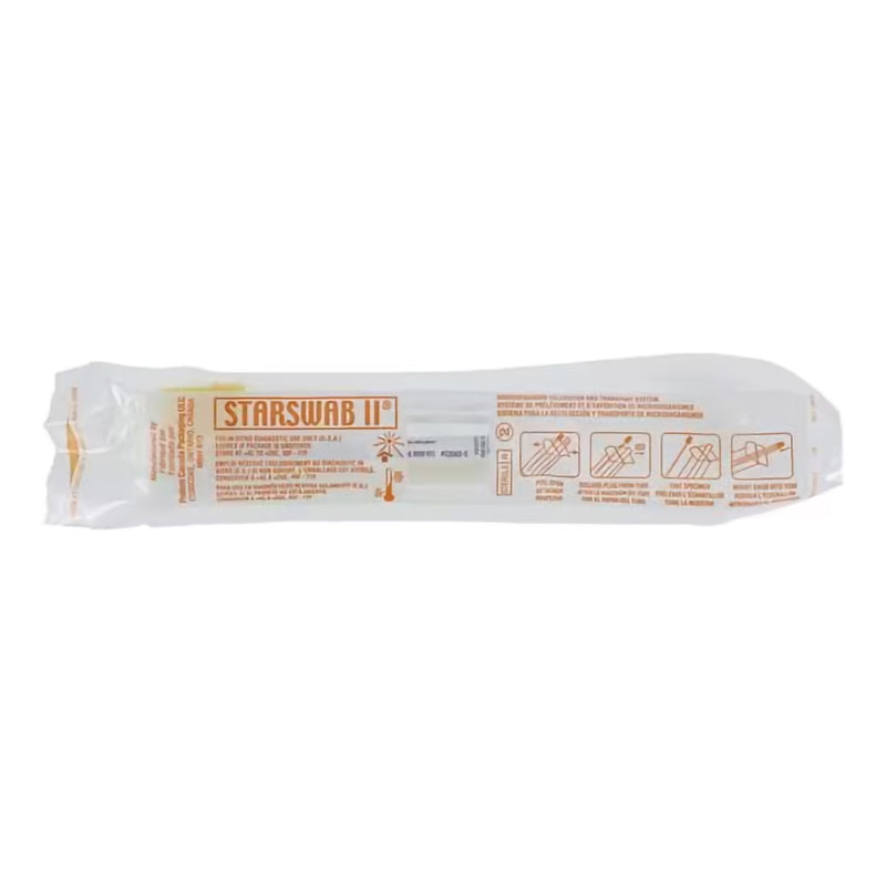 Starswab II Specimen Collection & Transport System with Stuart Medium Additive (500/CS)