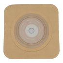 Safe N Simple Ostomy Barrier Safe n Simple Trim to Fit, Standard Wear Flexible Tape 57 mm Flange Up to 1-3/4 Inch Opening 5 X 5 Inch (80/CS) 