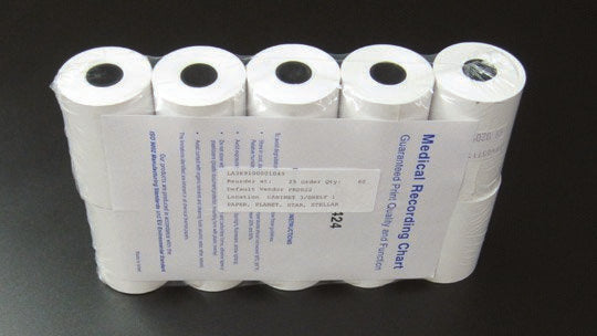 Recording Chart Paper Roll Without Grid (Pack of 10)