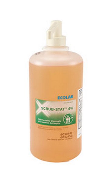 Surgical Scrub Solution Scrub-Stat 4% 1 gal. Jug 4% Strength CHG (Chlorhexidine Gluconate) NonSterile 
