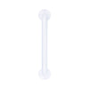 McKesson Wall Grab Bar, White Steel, 24-Inch Length (Case of 3)