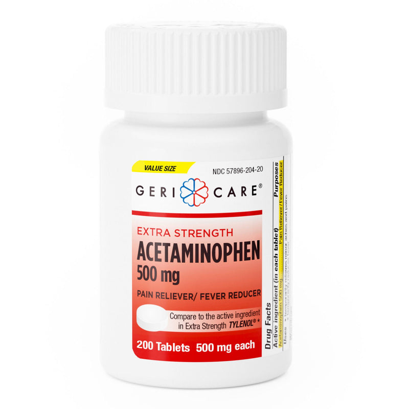 Geri-Care Acetaminophen Pain Relief (Case of 4800)
