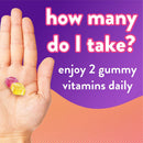 Vitafusion PreNatal Gummies Natural Raspberry Lemonade Flavor (Bottle of 90)