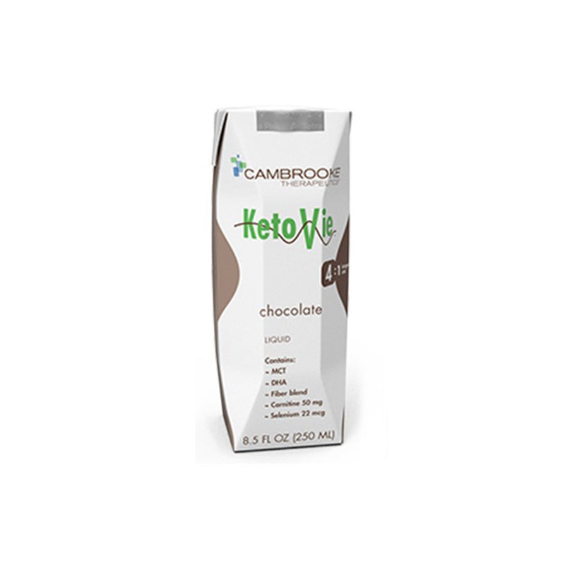 Cambrooke Therapeutics KetoVie 4:1 Chocolate Liquid for the Dietary Management of Intractable Epilepsy (30/CS)