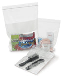 BAG ZIP CLOSURE CLEAR LLDPEFLAT PK 2ML 100/BX 10BX/CS