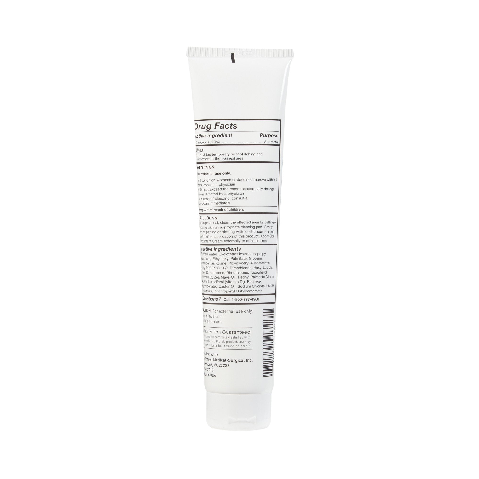 McKesson Brand McKesson Skin Protectant Cream, Scented, 6-ounce tube (24/CS) 