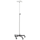 STAND IV HD 4 HOOK W/GRIP HOOKWALL SAVER BASE CASTERS (DROP)