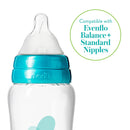 Breast Milk Collection Bottle Evenflo Advanced 5 oz. Food Grade Material Clear (Case of 12 Packs)