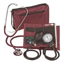 Combo ProKit Aneroid Sphygmomanometer Unit with Stethoscope, Burgundy (Case of 20)