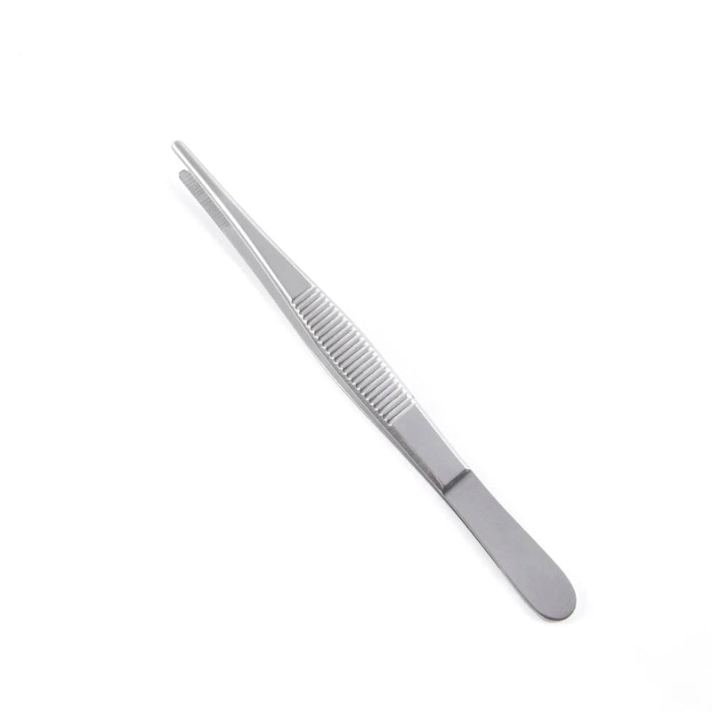 Sklar Dressing Forceps - 4-1/2", Straight, Serrated - 19-1045 