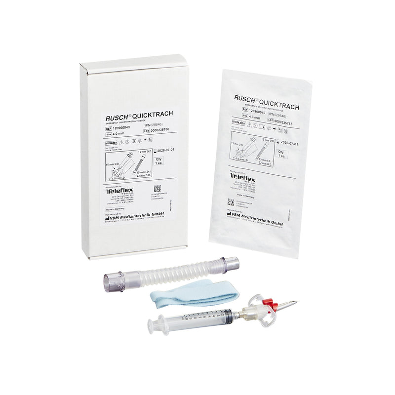 Emergency Cricothyrotomy Kit QuickTrach Adult 