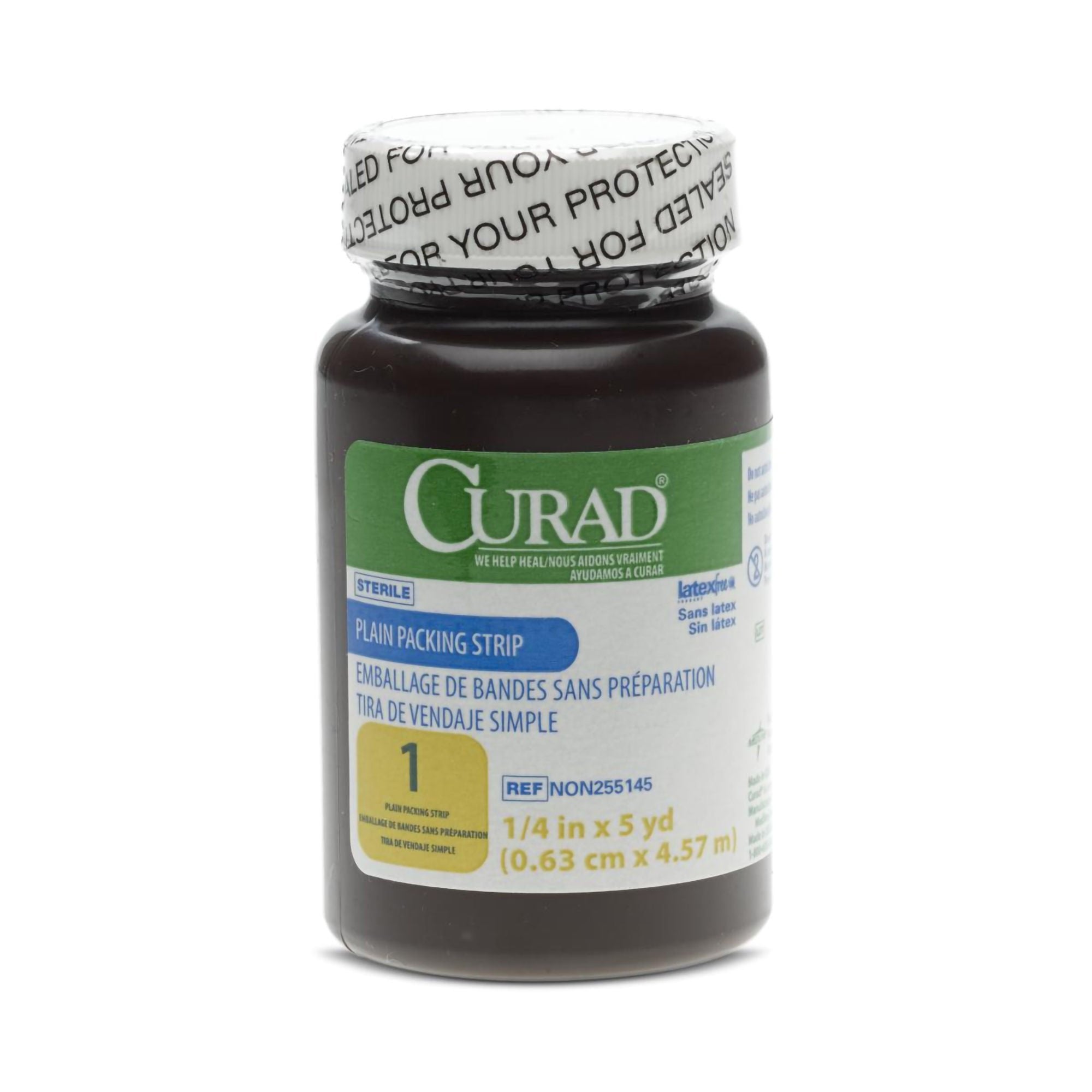 Curad Nonimpregnated Wound Packing Strip, ¼ Inch x 5 Yard (12/CS)