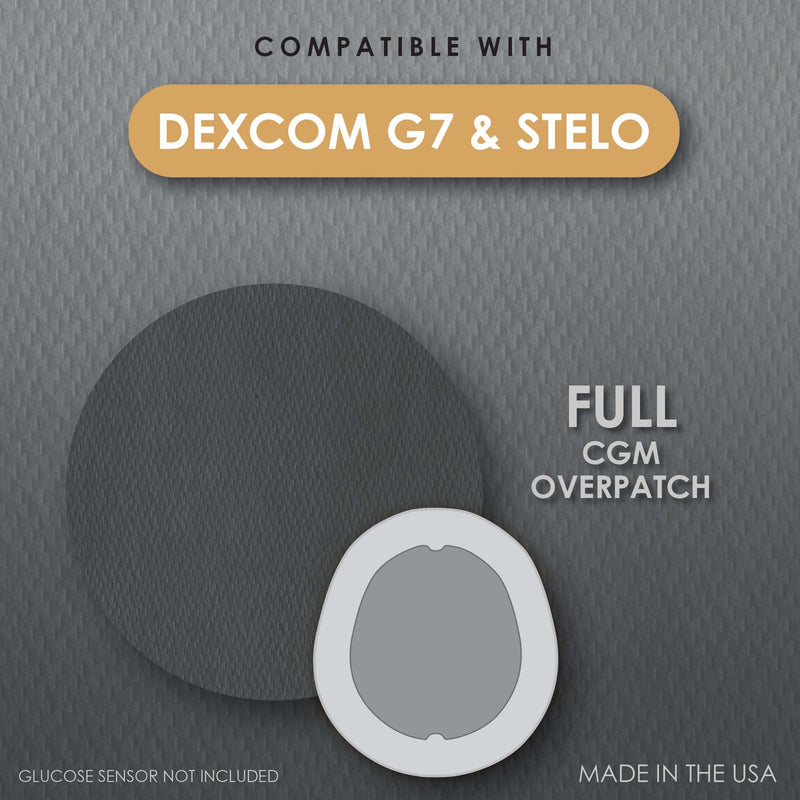 Sensor Overpatch CoverGuard Black For Dexcom G7 Sensor 