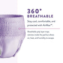 Prevail Per-Fit Women Extra Absorbent Underwear, Large (18/BG) 