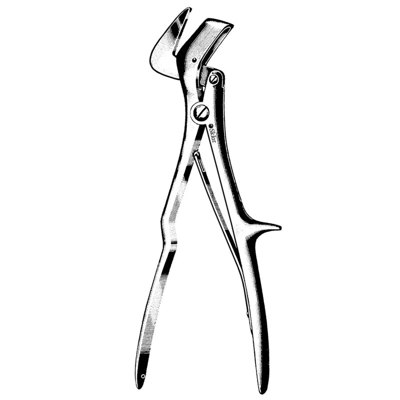 Sklar Stille Plaster Cast Shears 9-1/2", Angled, Serrated - 11-1605 