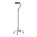 Drive DeVilbiss Healthcare drive Aluminum Small Base Quad Cane, 30 – 39 Inch Height (4/CS) 