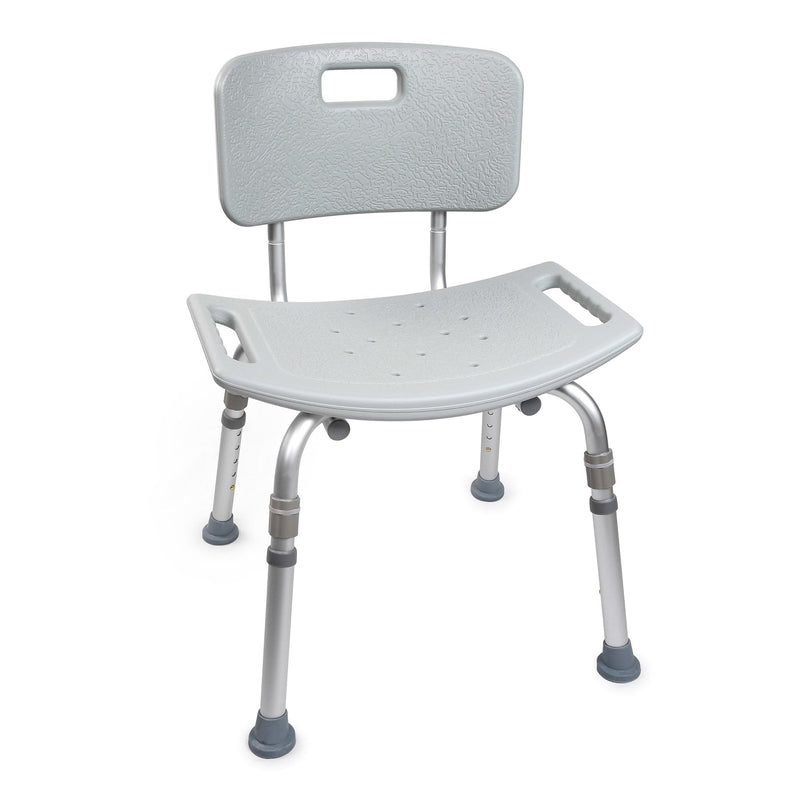 McKesson Brand McKesson Aluminum Bath Transfer Bench with Removable Back 