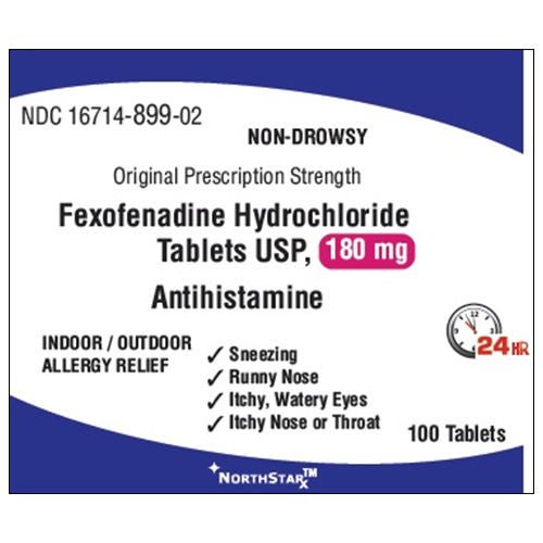 NorthStar Rx Fexofenadine Allergy Relief (Bottle of 100)