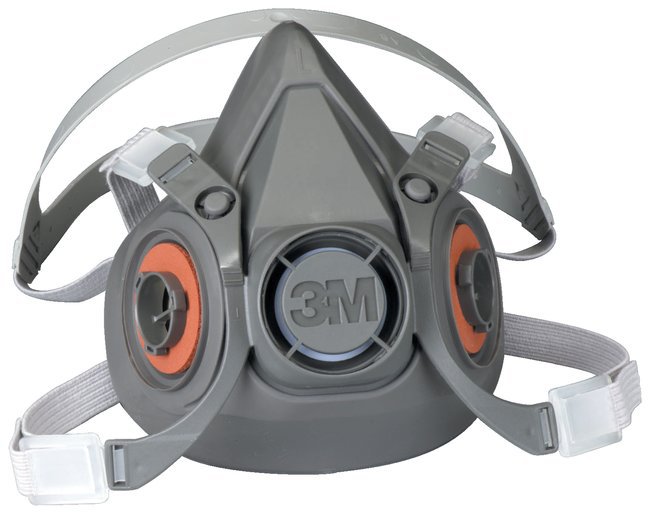 Fisher Anatomical 3M 6200 Respirator Mask 