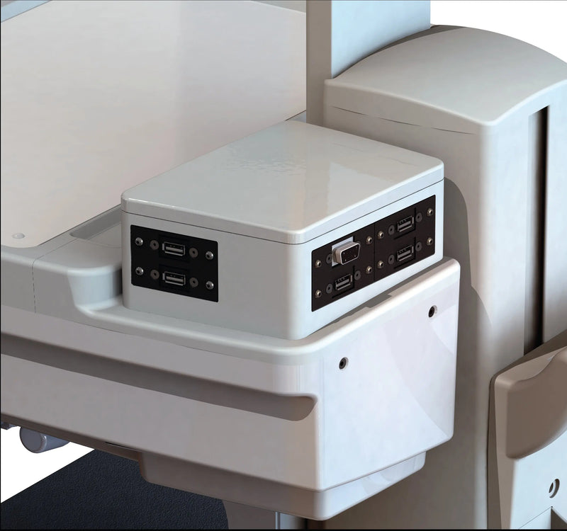 Capsa Healthcare POC Carts - Telehealth - CareLink Telemed I-O Pod for Extron 