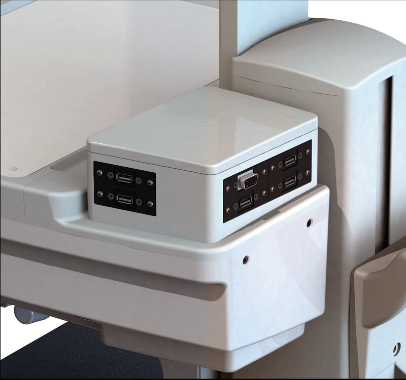Capsa Healthcare POC Carts - Telehealth - CareLink Telemed I-O Pod for Extron