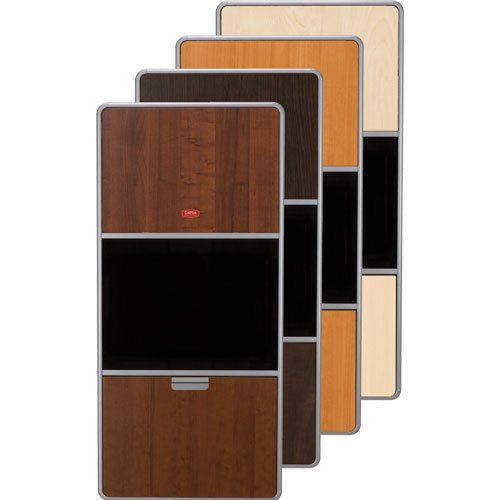 Capsa Healthcare Poc Wall - Cabinet Acc      423 Wall Cabinet Workstation Cherry Blossom Finish
