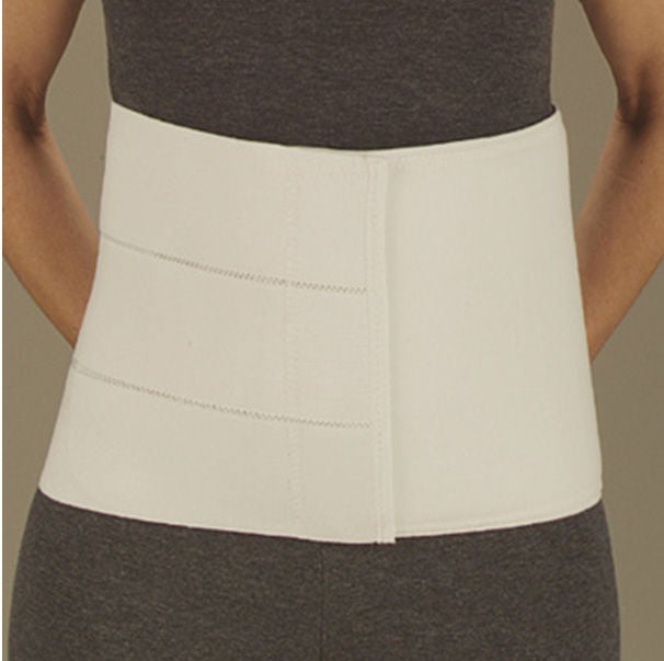 Abdominal Binder DeRoyal Medium / Large Hook and Loop Closure 46 to 62 Inch Hip Circumference 9 Inch Height Adult (Each)