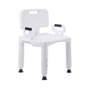 McKesson Bath Bench with Removable Arm Rail and Back, 21.25 Inch Width (Case of 4)