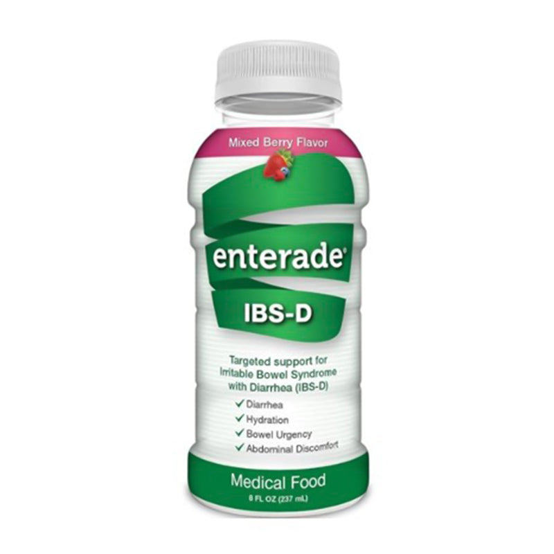 AmiLyfe Bioscience LLC enterade IBS-D Targeted Dietary Support Medical Food, Berry, 8-ounce bottle (12/CS) 