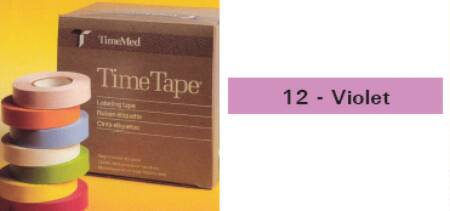 Blank Label Tape Time Multipurpose Label Violet Vinyl 1/2 X 500 Inch 