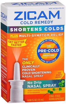 Church and Dwight Zicam Cold Remedy No Drip Nasal Spray 