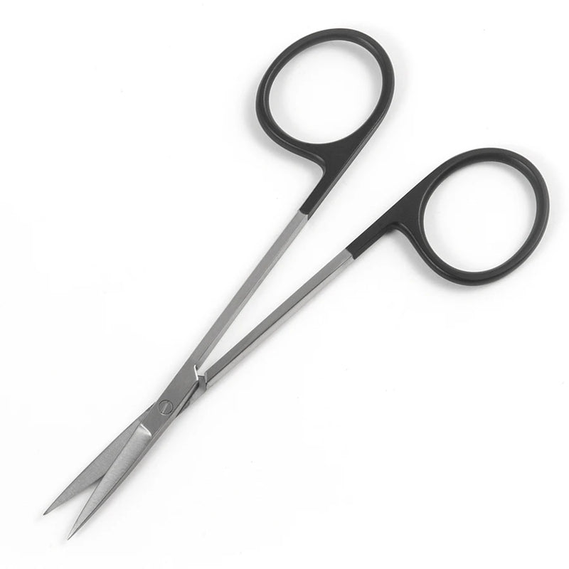 Sklarhone Iris Scissors - 4-1/2", Straight, Sharp/Sharp, 1 Razor Edge, 1 Standard Edge - 15-3352