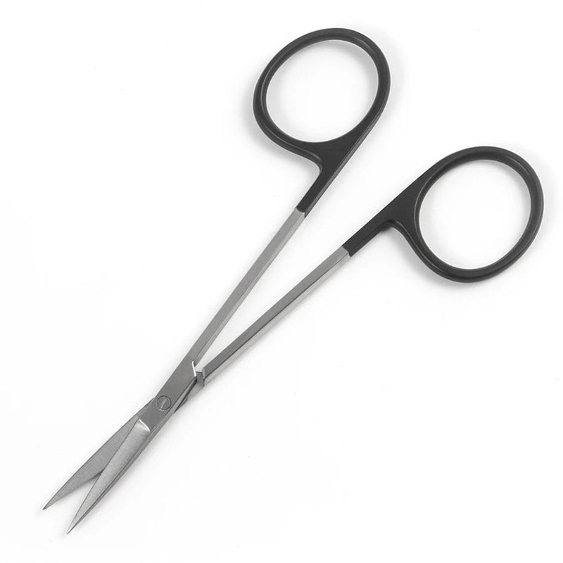 Sklarhone Iris Scissors - 4-1/2", Straight, Sharp/Sharp, 1 Razor Edge, 1 Standard Edge - 15-3352 