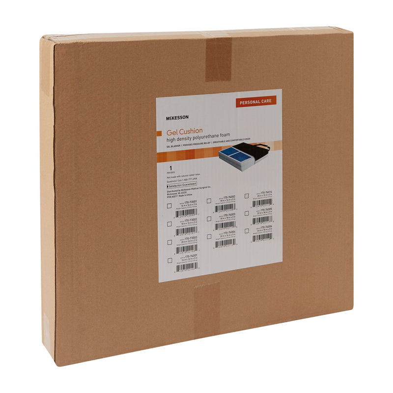 McKesson Molded Foam Seat Cushion, 20 x 18 x 3 Inch (Case of 4)