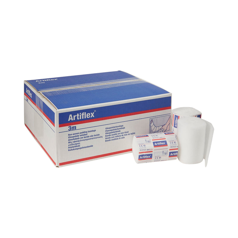 Artiflex White Undercast Padding Bandage, 10 Centimeter x 3 Meter (Case of 30 Rolls)