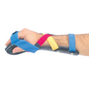 Hand Splint AliLite Functional Position AliLite Material Left Hand Black / Blue / Red / Yellow Medium / Large (Each)