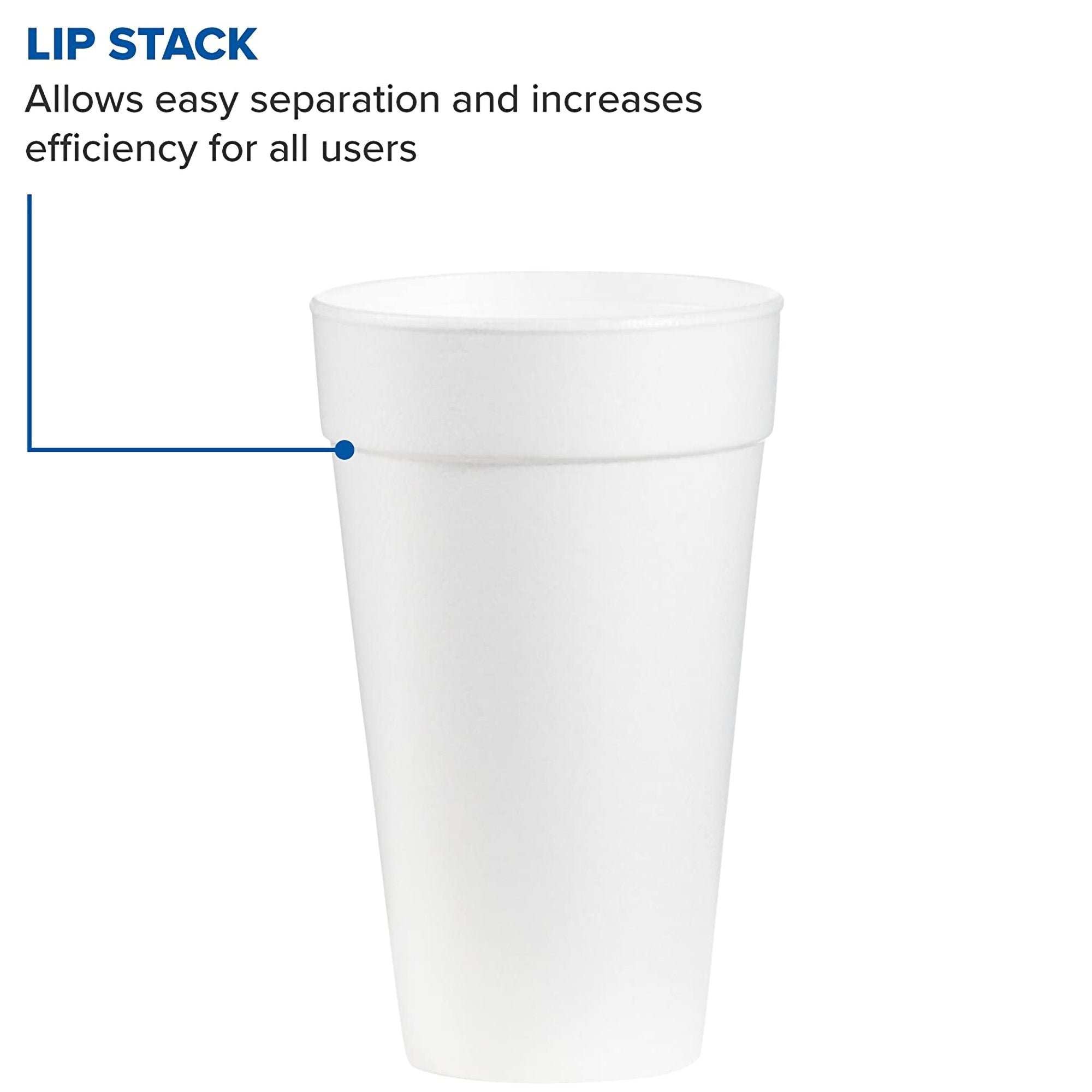 RJ Schinner Co WinCup Styrofoam Drinking Cup, 20 ounce (25/CS) 