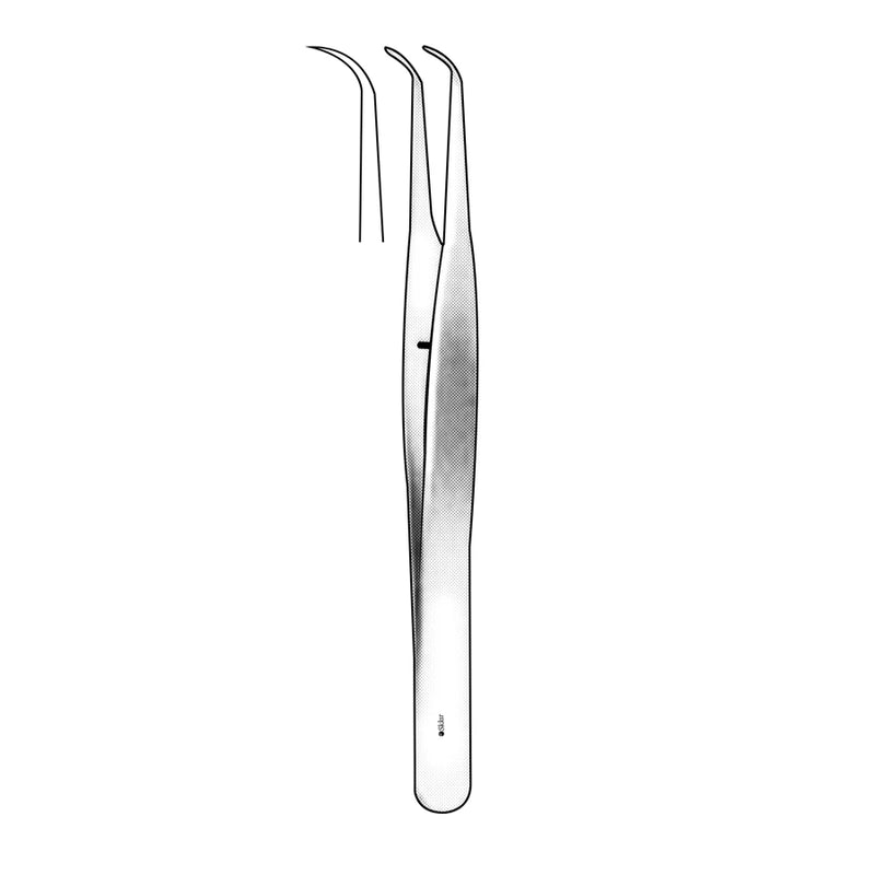 Sklar Suture Tying Forceps with Platform - 98-2083