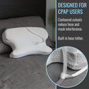 Mabis Healthcare CPAP Bed Pillow DMI 18 X 17 X 18 Inch 