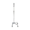 McKesson Steel Chrome Offset Quad Cane, 29 – 37.5 Inch (Case of 4)