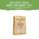 Nutricare USA LLC Patch Adhesive Strip, 2 x 3 Inch / 3 x 3 Inch (30/CS) 