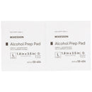 McKesson Alcohol Prep Pad Isopropyl Alcohol, 1-4/5 x 3-1/2 Inch (Case of 1000)