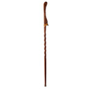 Brazos Twisted Oak Hitchhiker Handcrafted Walking Stick, 58-Inch, Red (Each)