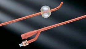 CATHETER FOLEY 2-WAY IC 12FR5CC RED LATEX 12/CS