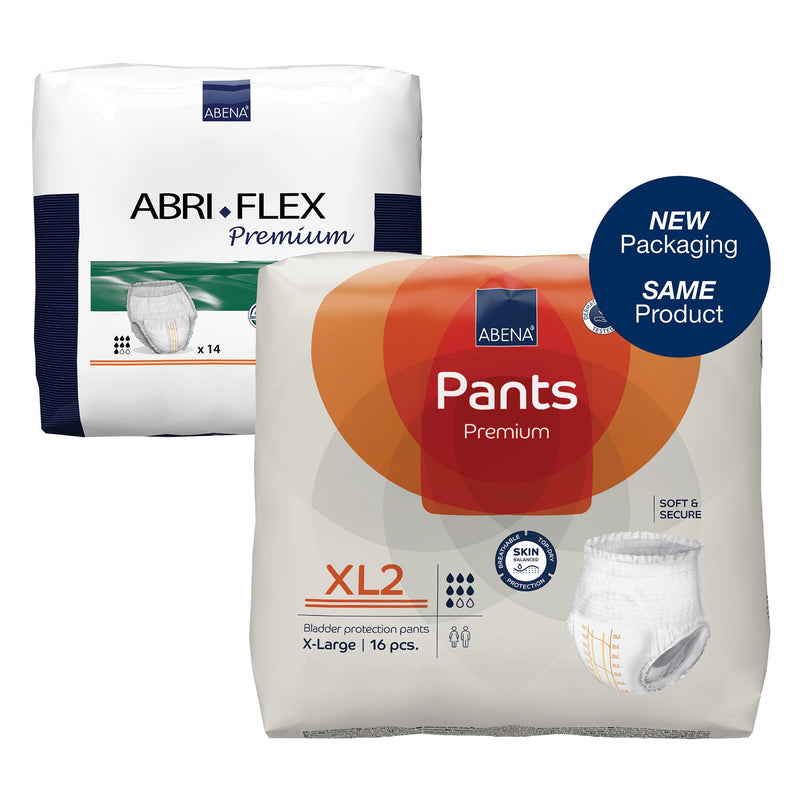 Abena Premium Pants XL2 Incontinence Brief, X-Large (96/CS) 