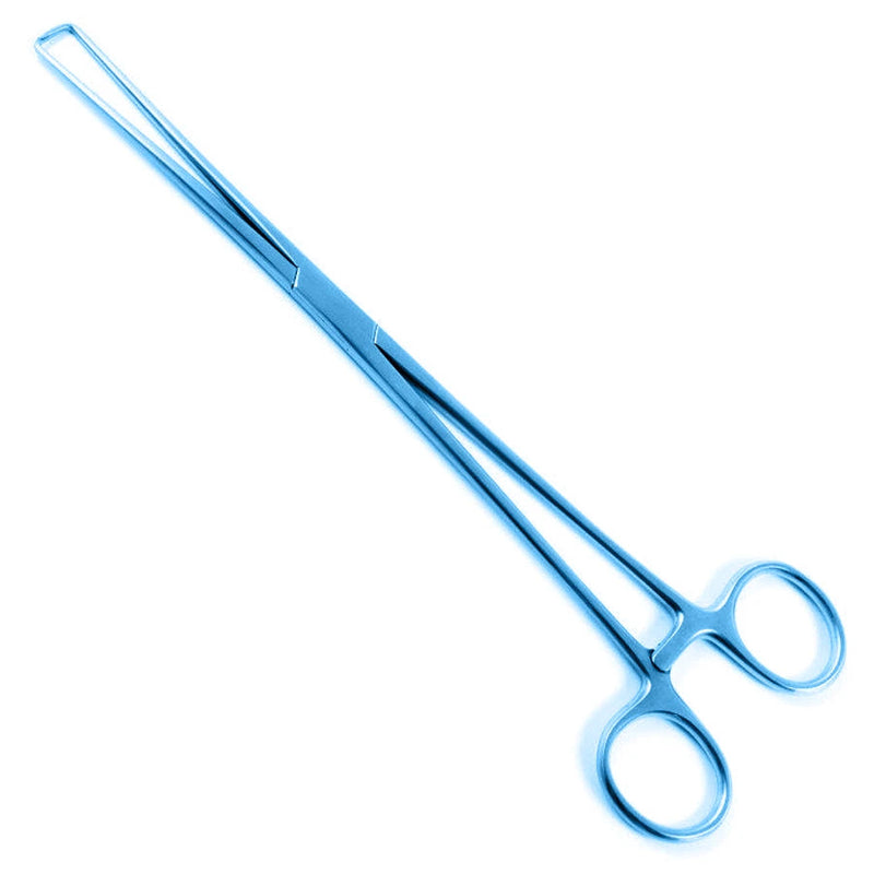 Sklar Titanium Schroeder Tenaculum Forceps - 10", Flat-Pointed Tips (Braun Style) - 91-1290t 