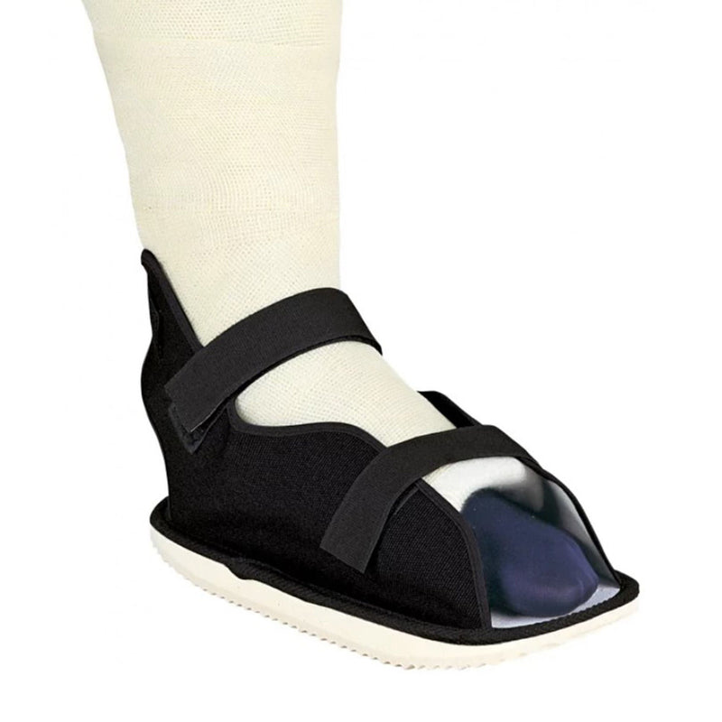 ProCare Canvas Cast Shoe, Small, Black (Each)