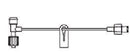 SET EXTENSION T-CONNECTOR.3ML PV 5IN 50/CS
