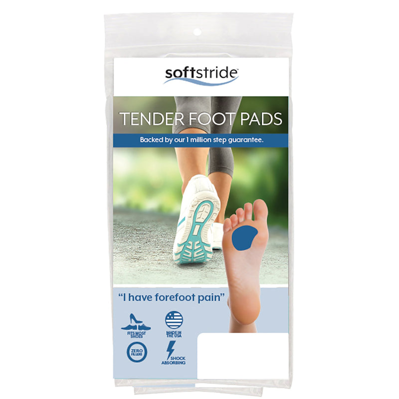 Brownmed Soft Stride Tender Foot Visco-Elastic Polymer Shoe Insert, Medium