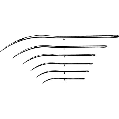 Sklar Veterinary Post Mortem Suture Needle 1/2 Curved